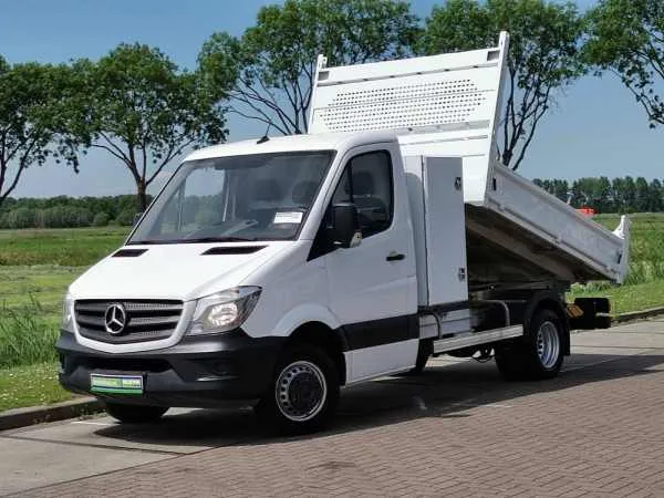 Mercedes-Benz Sprinter 514 CDI Kipper Kist AC! Image 2